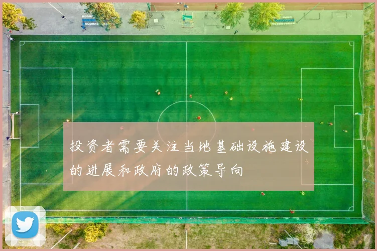 投资者需要关注当地基础设施建设的进展和政府的政策导向