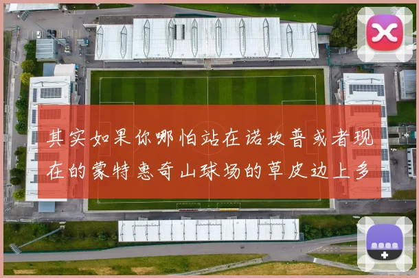 其实如果你哪怕站在诺坎普或者现在的蒙特惠奇山球场的草皮边上多看五分钟